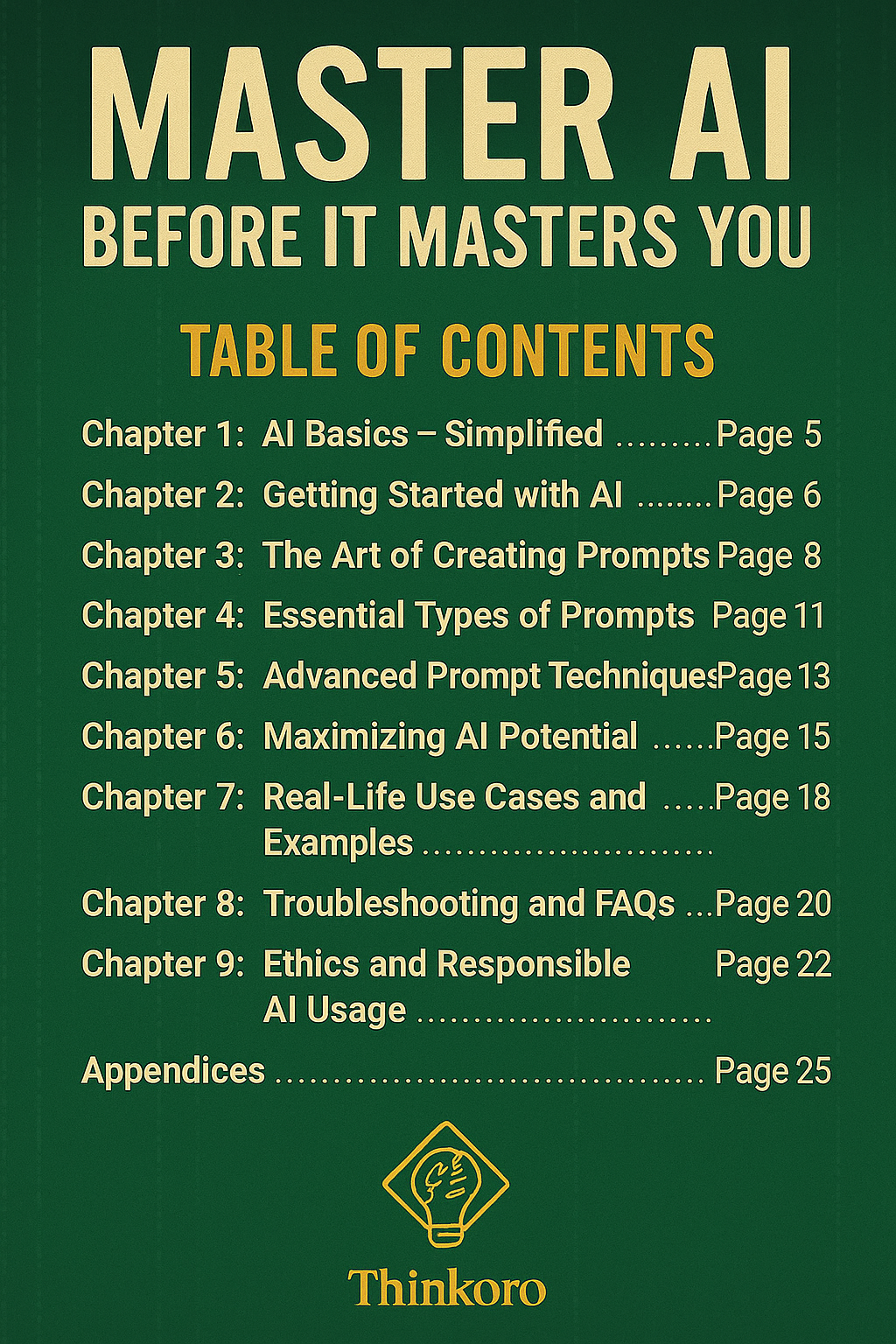 Master AI before it masters YOU